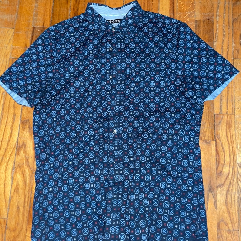 Patterned button down